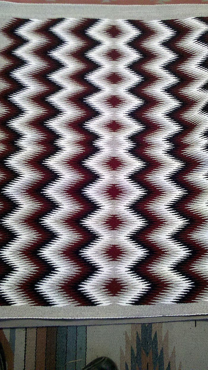 Navajo eye dazzler rug