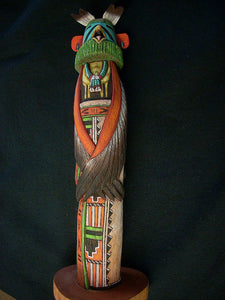 Eagle carving Hopi made